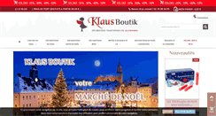 Desktop Screenshot of klaus-boutik.com