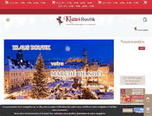 Tablet Screenshot of klaus-boutik.com